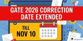 GATE 2026 Correction Window Extended till November 10; Check Details Here